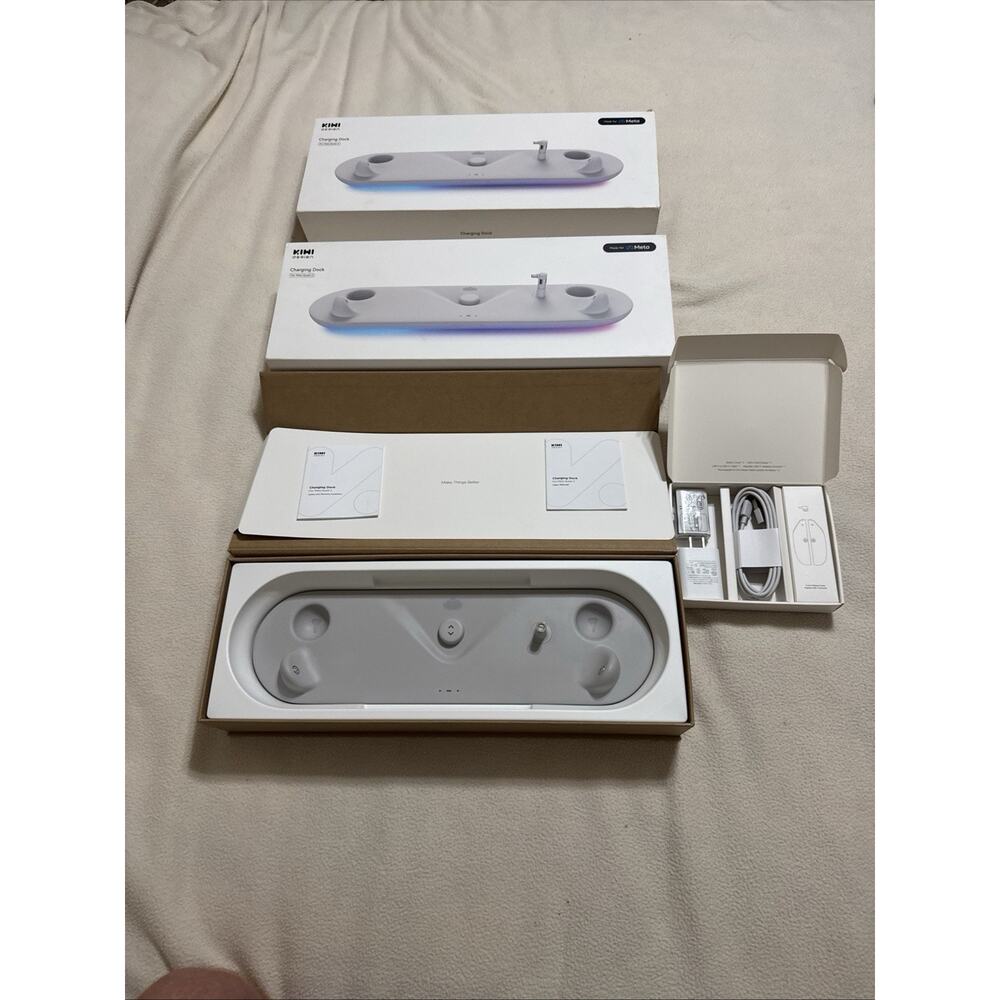 READ ALL - KIWI Design RGB Charging Dock Compatible w/Oculus Quest 2 Meta Quest2